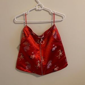 Honey Punch Oriental Skirt